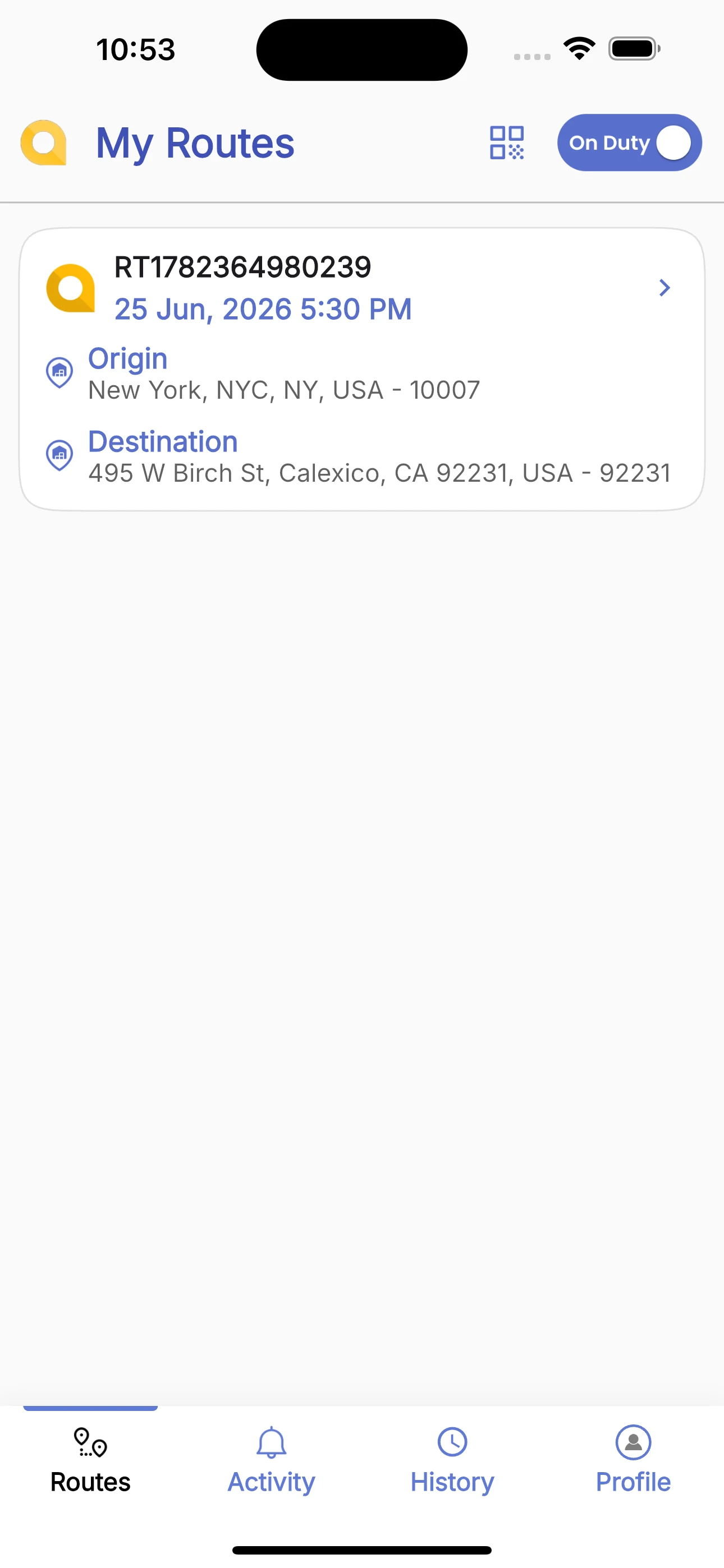 Fleet Enable Driver screenshot